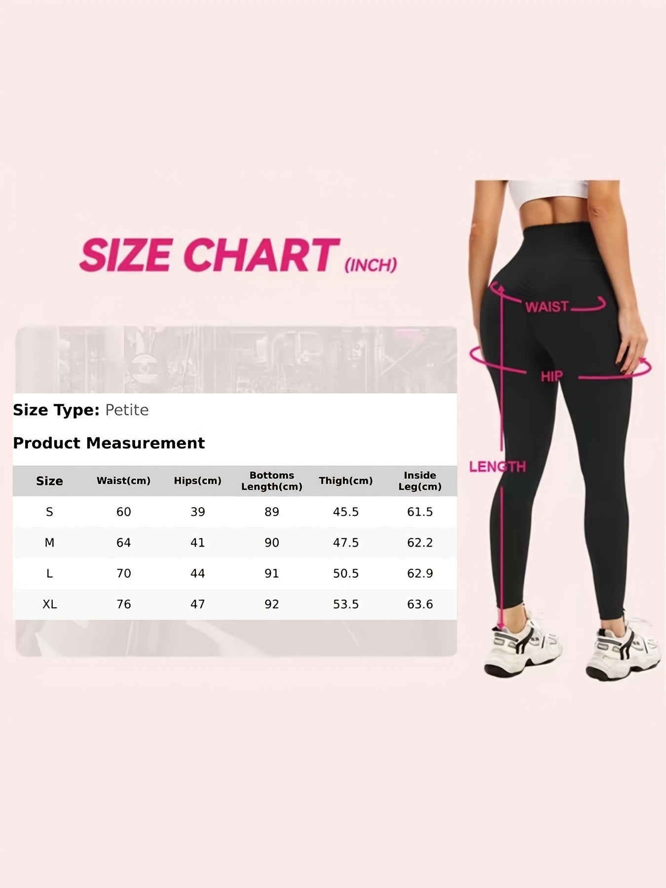 4pcs Plus Size High-Waisted Yoga Leggings for Women