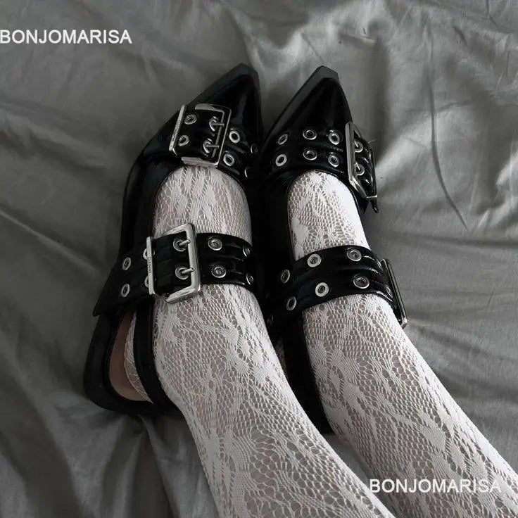 GIGIFOX Mary Jane Shoes For Women