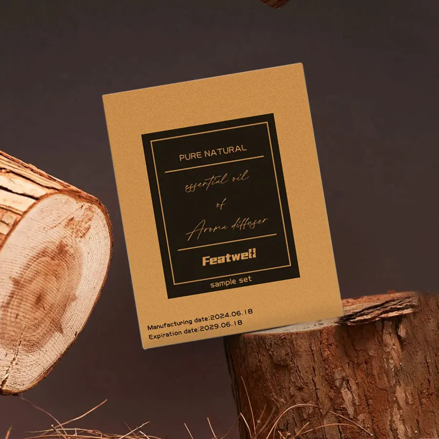 6 Bottles of 10ml Essential Oil Car Diffuser Refill - Long-Lasting Freshener with Perfume Aroma Scent