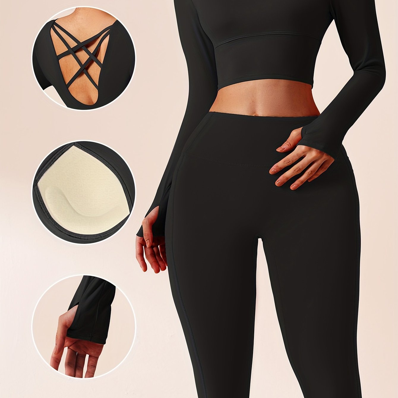 EU polyester fabric cross back yoga outfit Women's bra free sports top