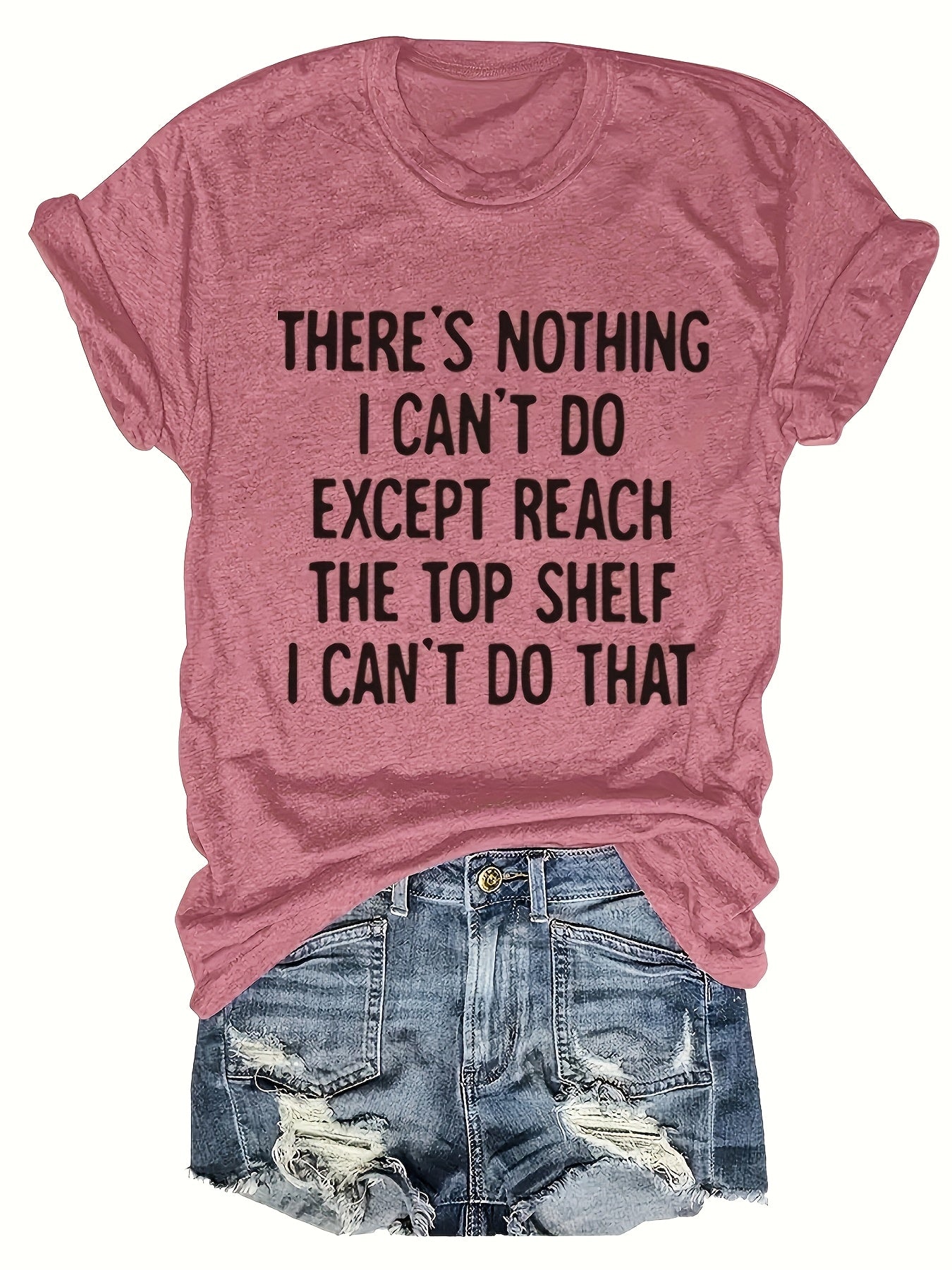 Alphabet-Patterned Printing-Women'S Casual Sports Short Sleeve T-Shirt-Fashion Women