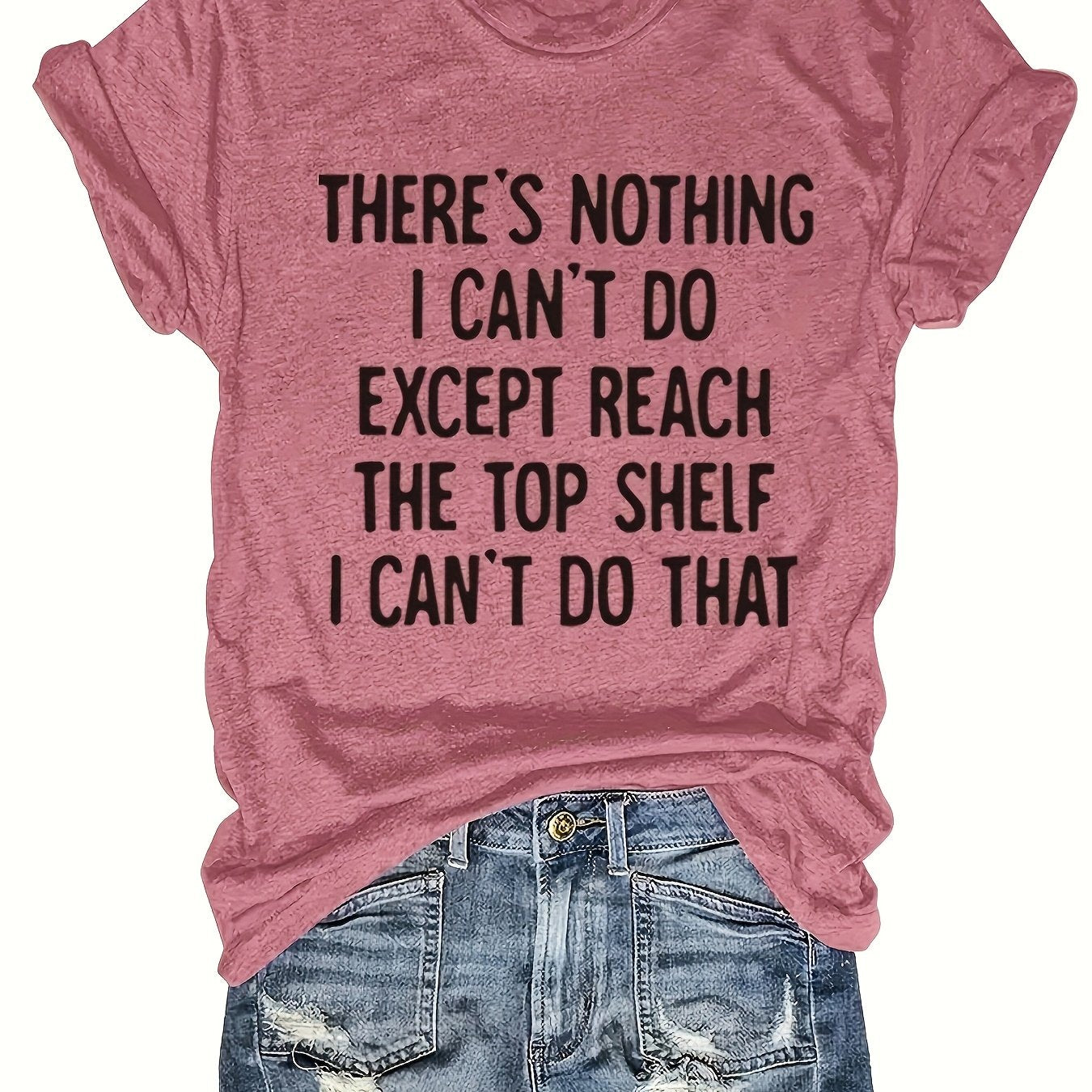 Alphabet-Patterned Printing-Women'S Casual Sports Short Sleeve T-Shirt-Fashion Women