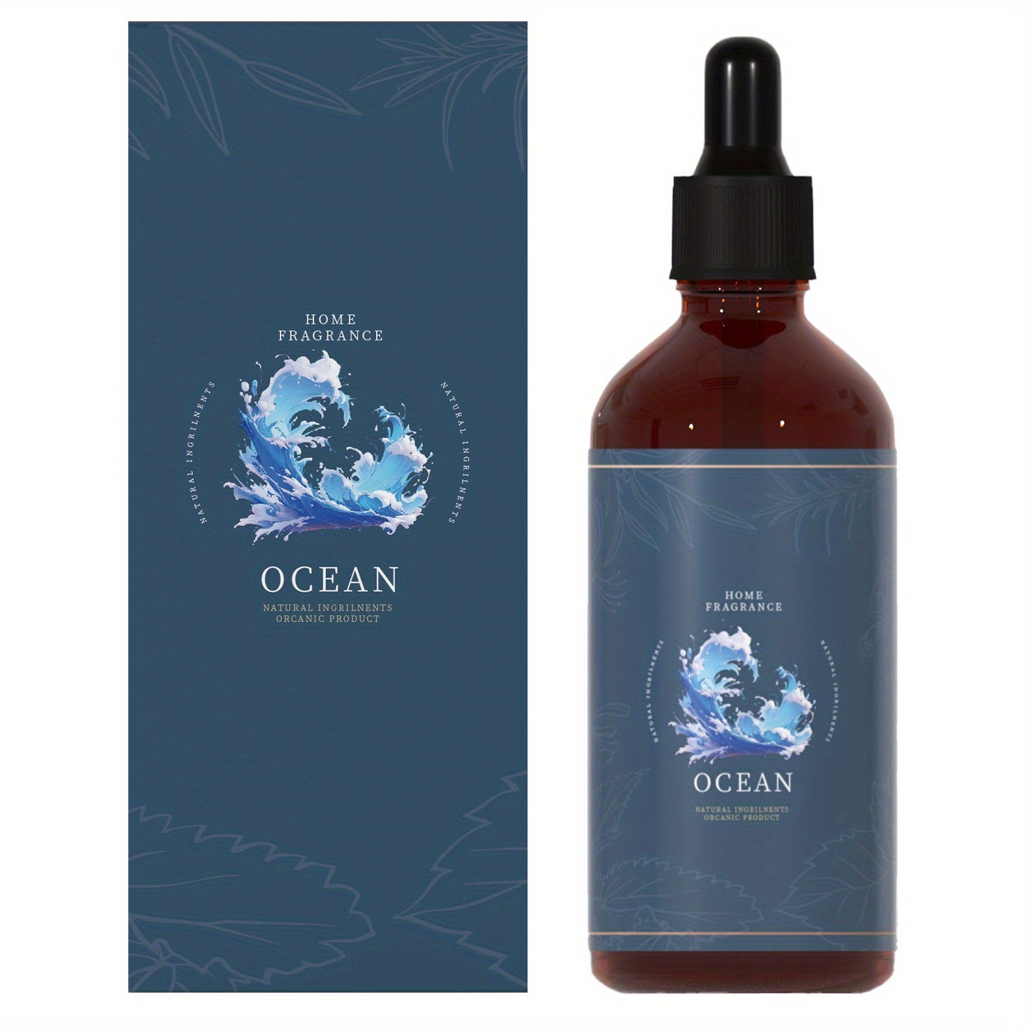 Marine Essential Oil 3.38oz 100 Natural Premium Essential Oils Ideal Companion to Enhance Your Life Perfect Gift for Valentine's Day Birthday and Father's Day