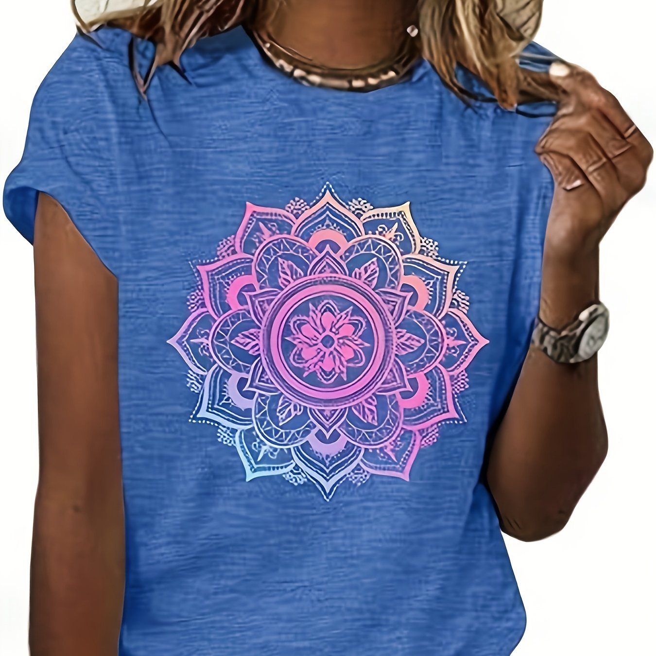 Women's Mandala Graphic Tees