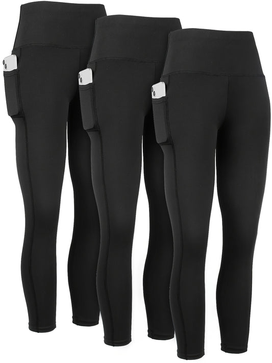 3pcs Womens Workout Leggings