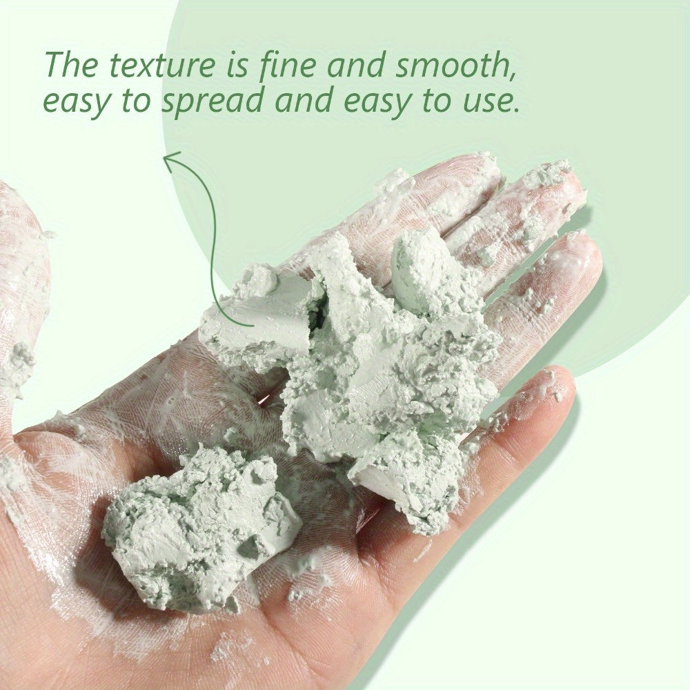 Elaimei 3 Piece Green Tea Cleansing Solid Mask Stick for Pore Cleansing Moisturizing Oil Control and Skin Beautification