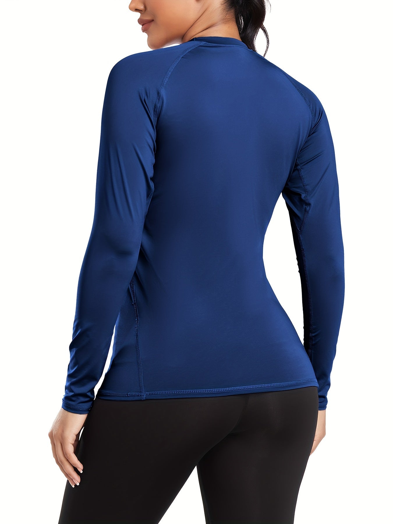 4pcs HOPLYNN Women's Athletic Compression Long Sleeve T-Shirts