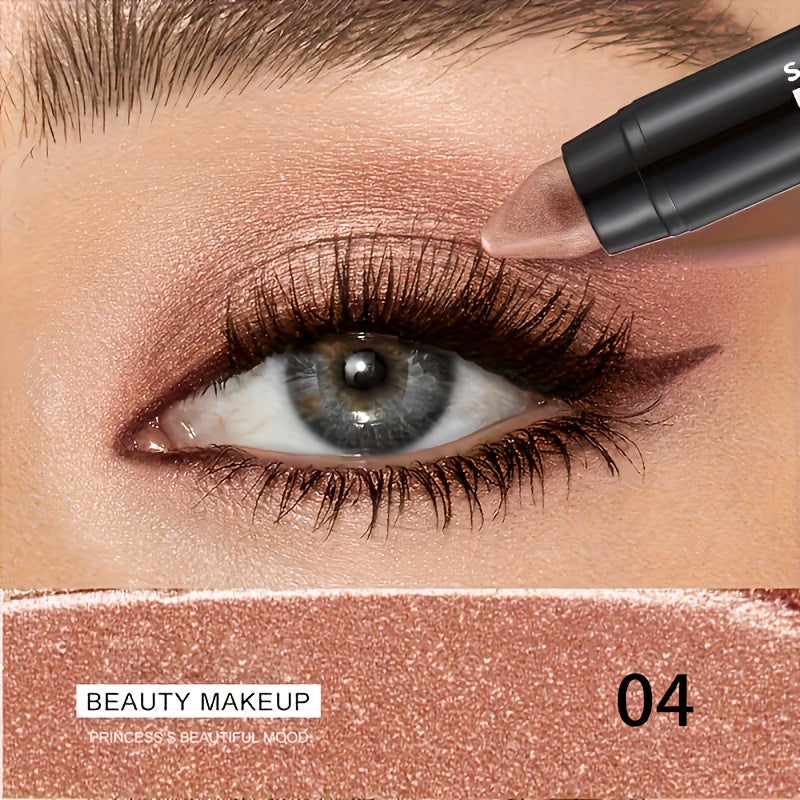 7 Pieces Pop Colour Eyeshadow Sticks Easy to Apply Matte Party Eye Makeup Gift for Women