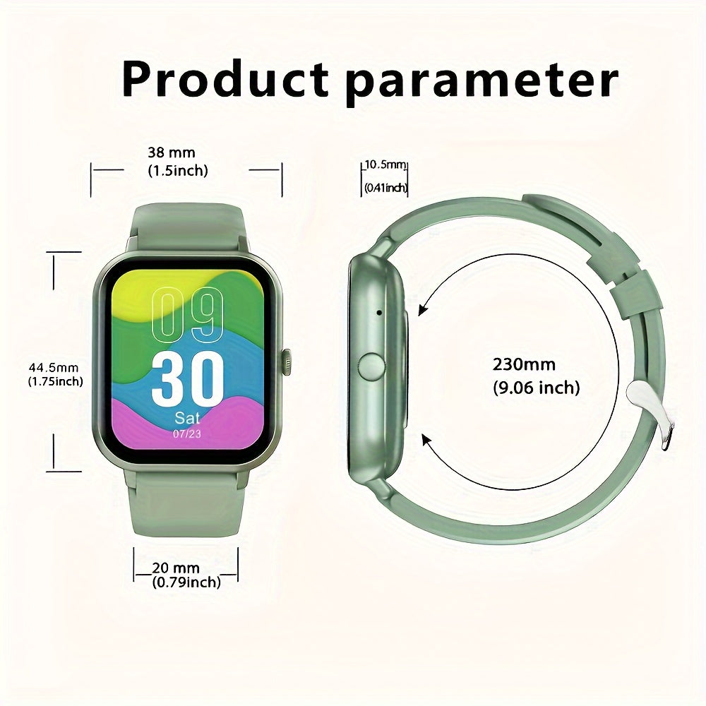 LIFEBEE 2024 New Smartwatch For Men And Women Gift, 1.83 Inch Full Touch Screen Smartwatch With Answer/Make Calls For Phone, Fitness Tracking Watch With 100+ Exercise Modes, Pedometer, Distance, Calories