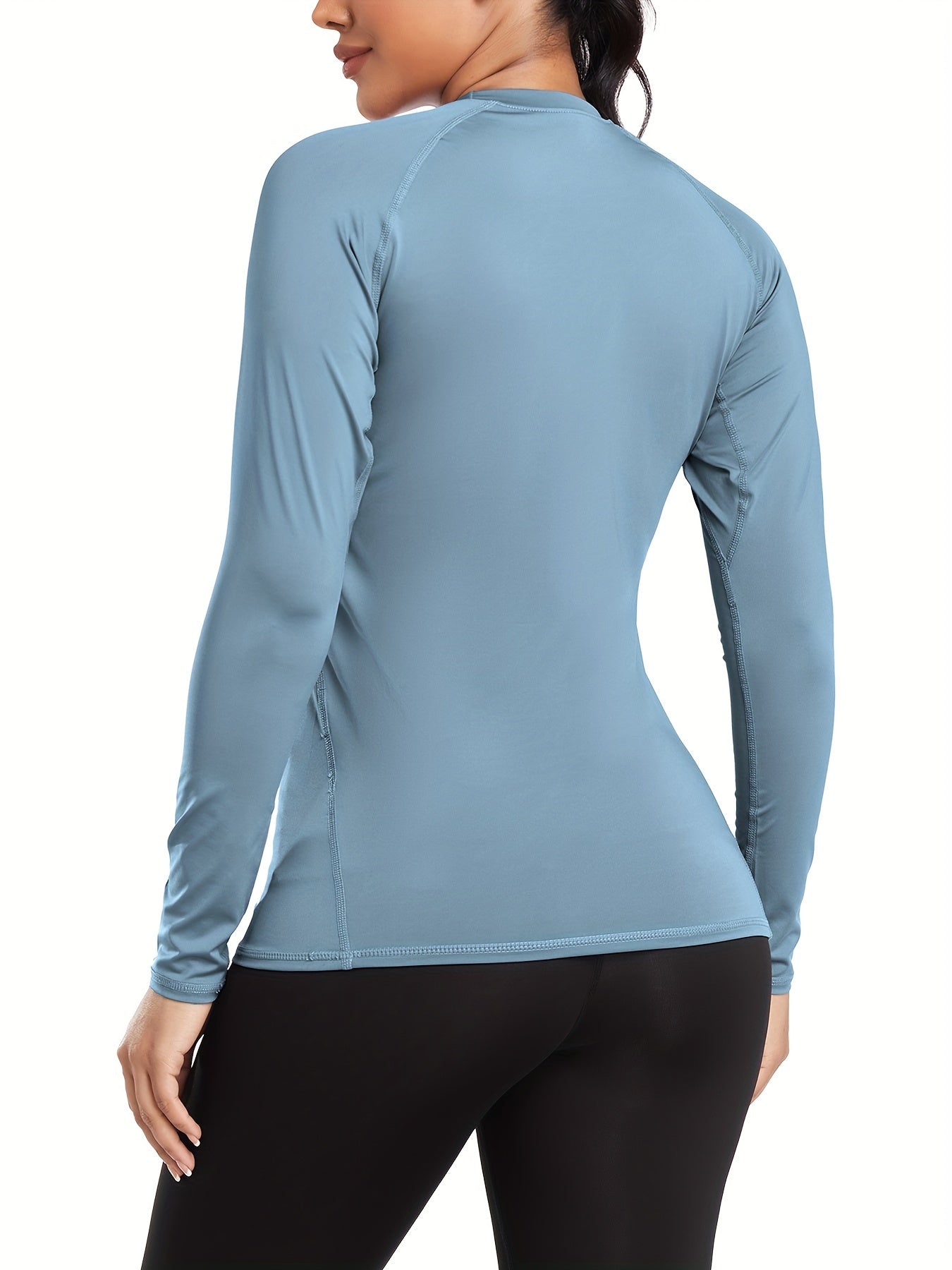 4pcs HOPLYNN Women's Athletic Compression Long Sleeve T-Shirts