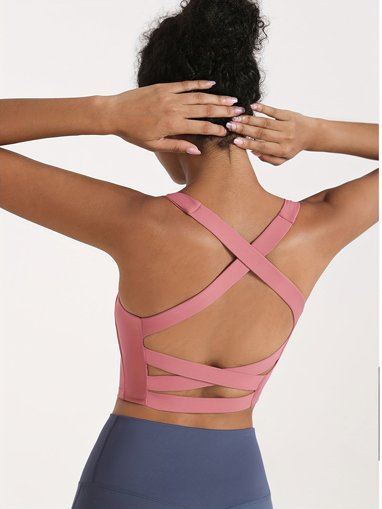 High-Impact Sports Bra & Yoga Crop Top