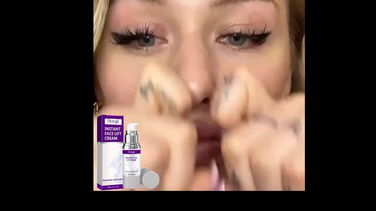 4 Packs 30ml Instant Face Lift Cream with Kojic Acid Collagen and Retinol for Hydrated and Moisturized Skin