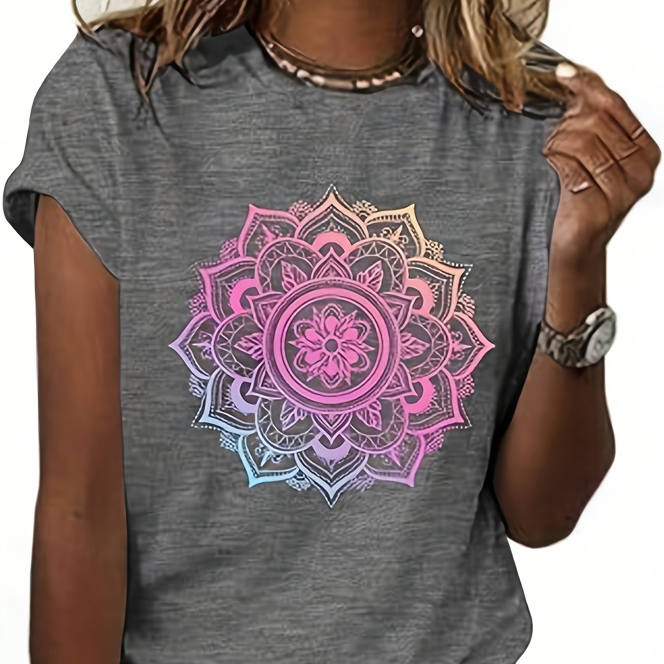 Women's Mandala Graphic Tees