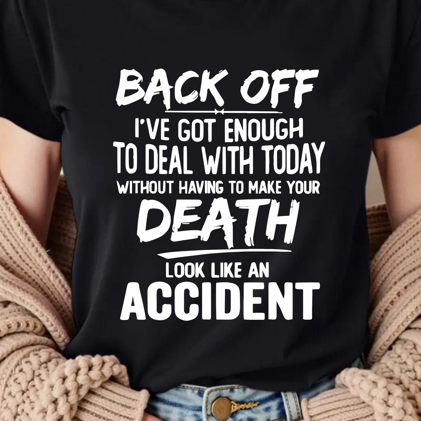 I Don't Want You to Die Anymore Gift Women's Summer T-Shirt