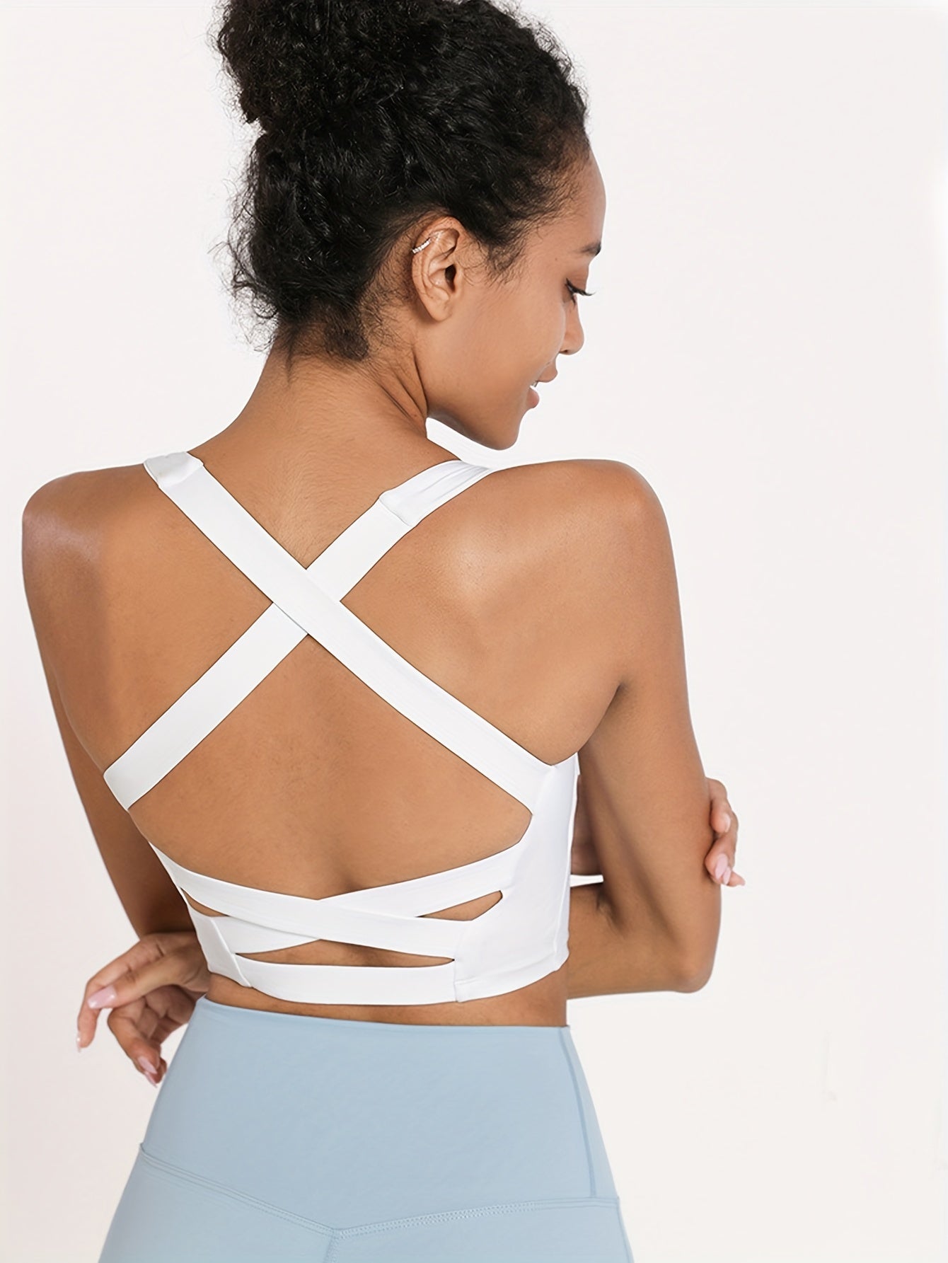 High-Impact Sports Bra & Yoga Crop Top