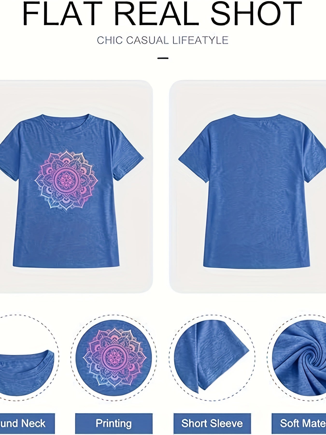 Women's Mandala Graphic Tees