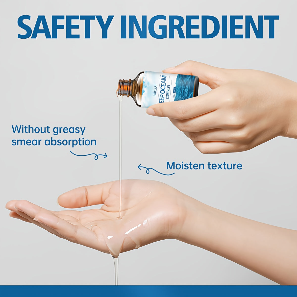 Deep Ocean Essential Oil 3 Pack 1.01 Fl Oz 30ml Marine Hydrating Moisturizing Nourishing Massage Oil for All Skin Types Perfect for Spa Skin Care Diffusers Long Lasting Fragrance DIY Candle Making