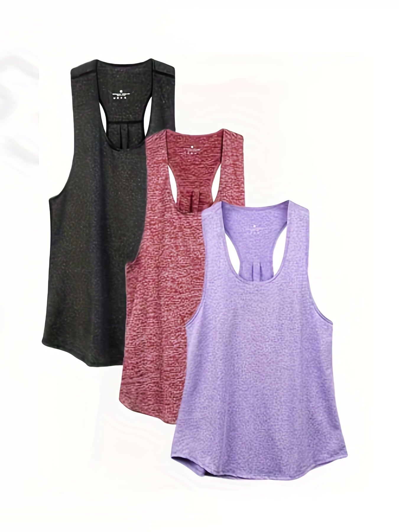 3pcs Sleeveless Basic Tank Top