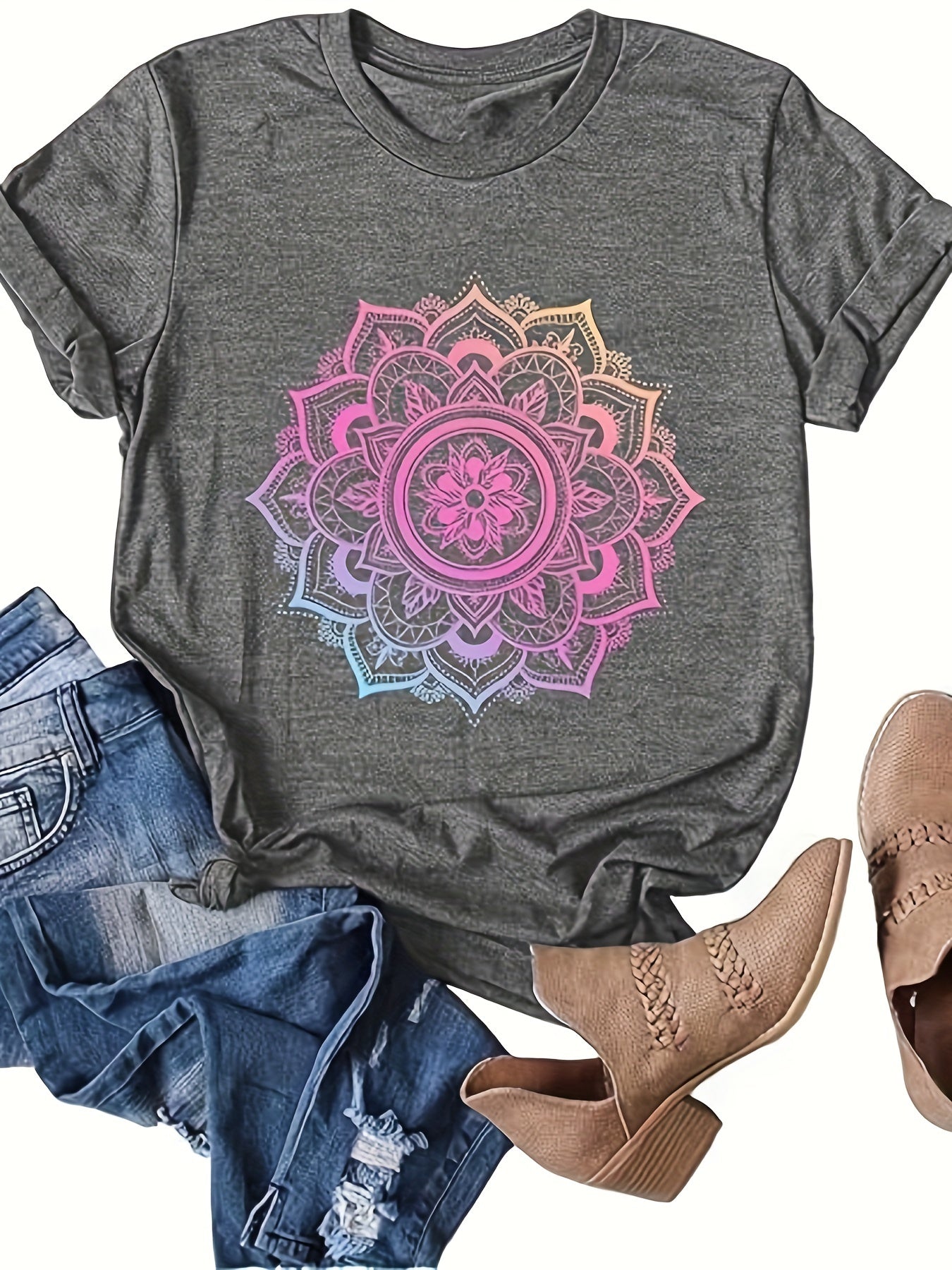 Women's Mandala Graphic Tees