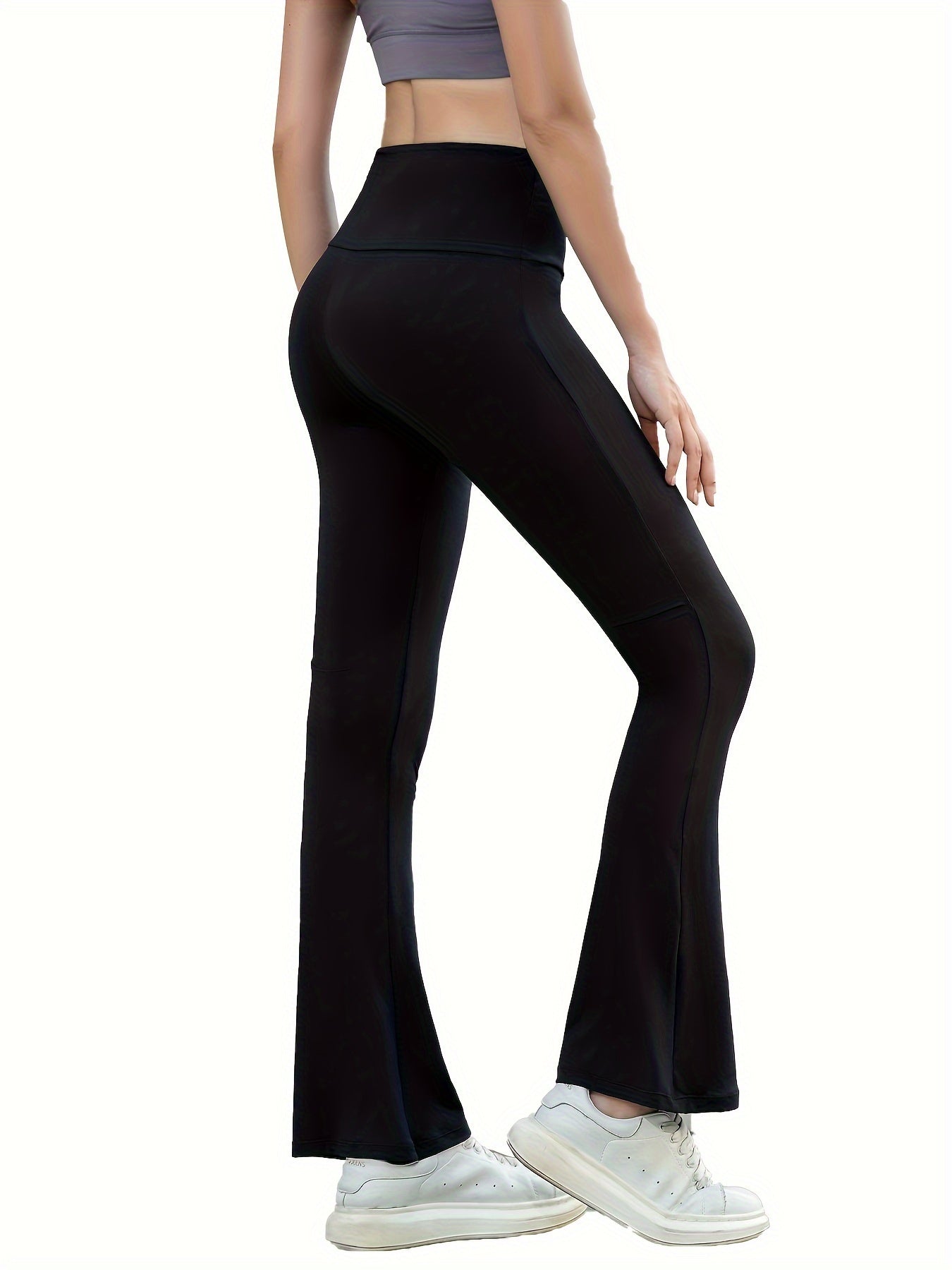 5 Pack Women's High-Waisted Flare Yoga Leggings