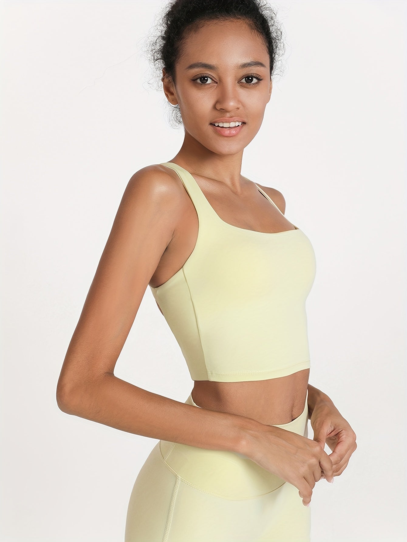 High-Impact Sports Bra & Yoga Crop Top
