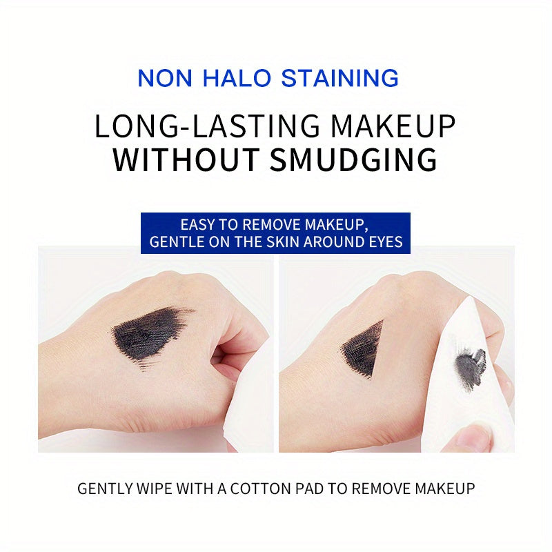 2pcs Galaxy Extension Mascara Set Dramatic Long Lasting Waterproof Rich Black Smudge-Proof with Metallic Tube Design