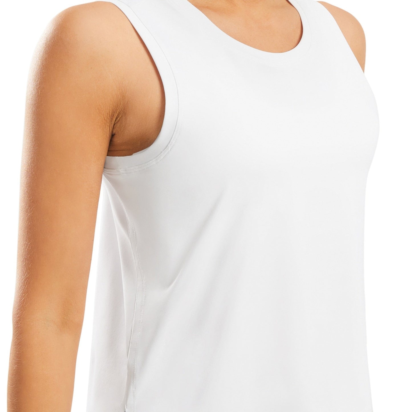 Ice Silk Crop Workout Tank Tops