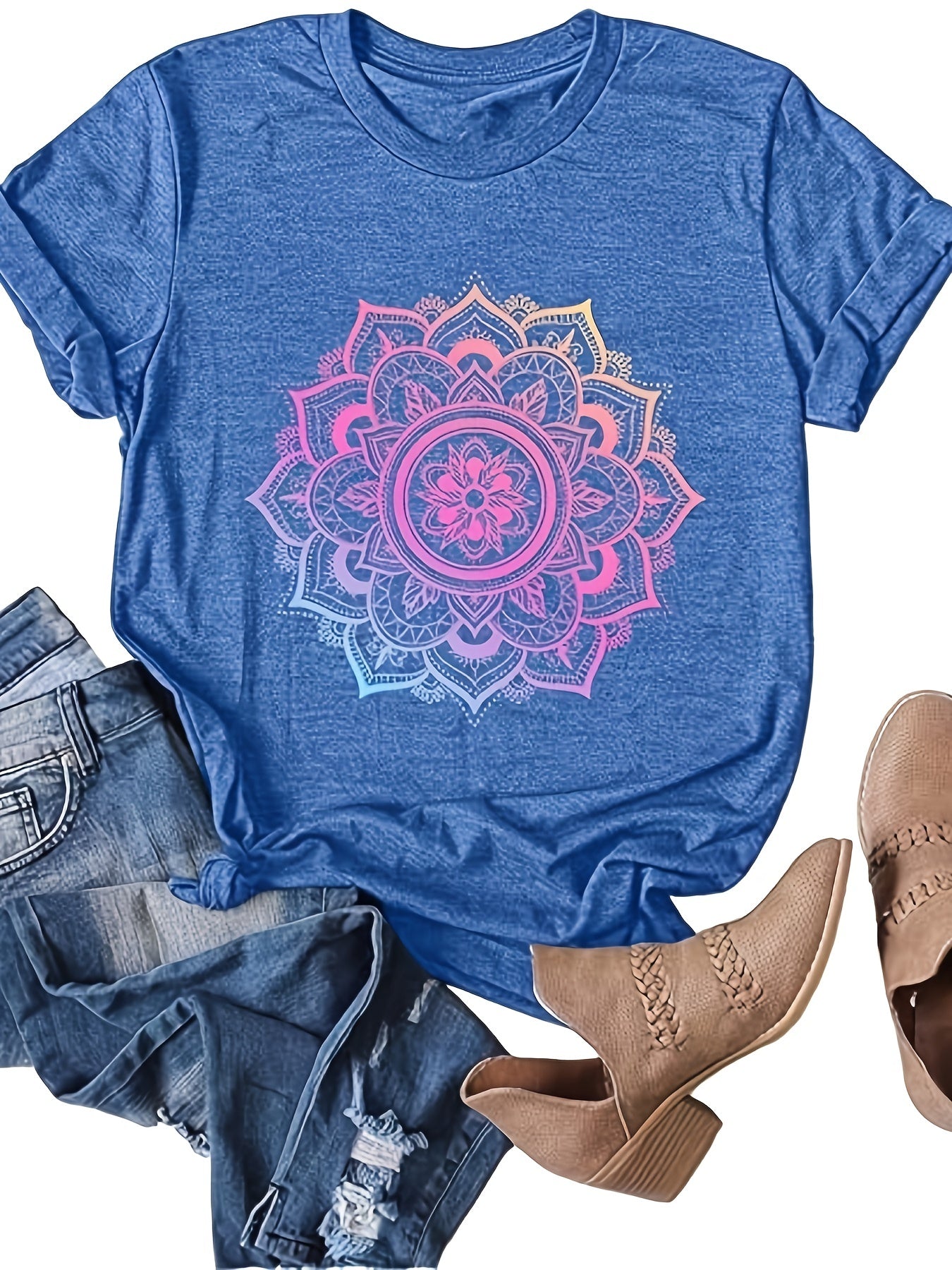 Women's Mandala Graphic Tees
