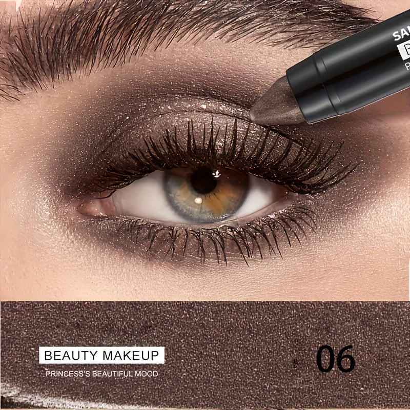 7 Pieces Pop Colour Eyeshadow Sticks Easy to Apply Matte Party Eye Makeup Gift for Women