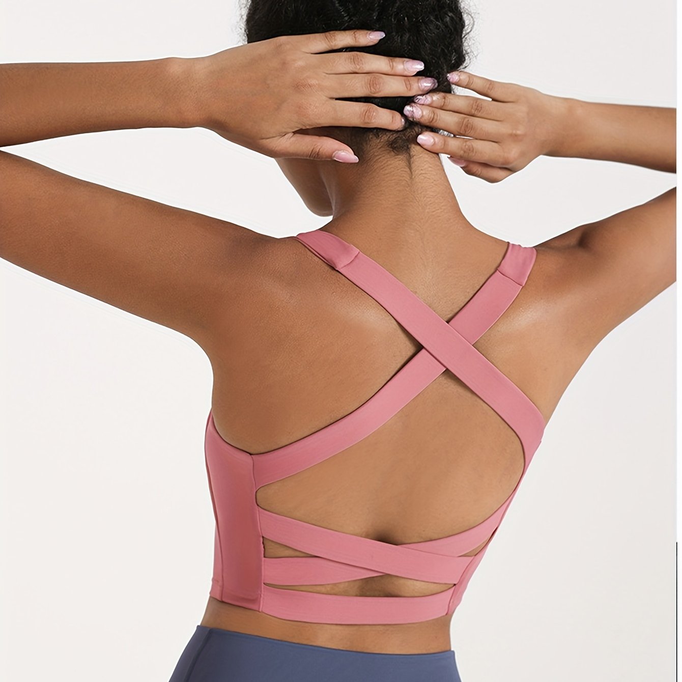 High-Impact Sports Bra & Yoga Crop Top
