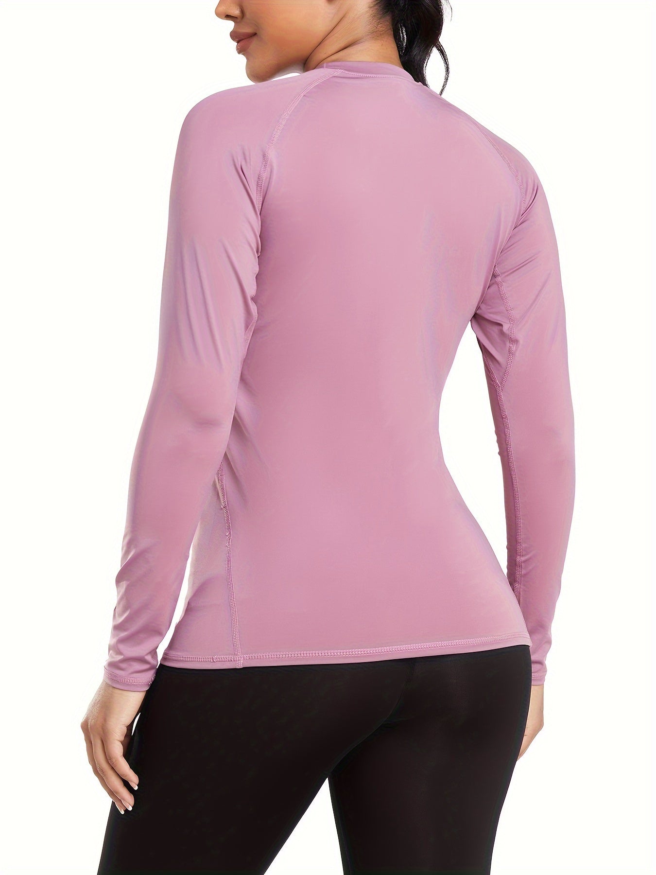 4pcs HOPLYNN Women's Athletic Compression Long Sleeve T-Shirts