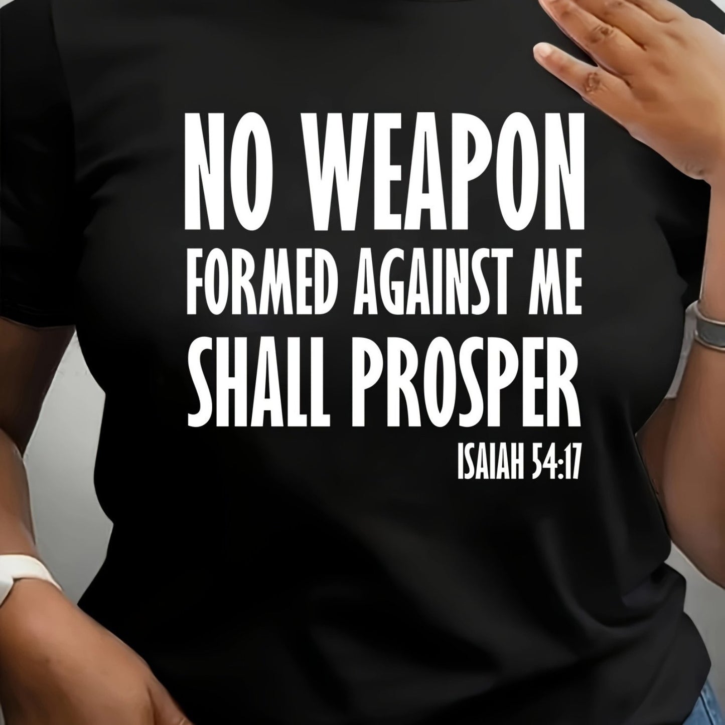 Printed T-Shirt, Spring And Summer Casual Short Sleeved Round Neck Top, 180G Pure Women'S Clothing