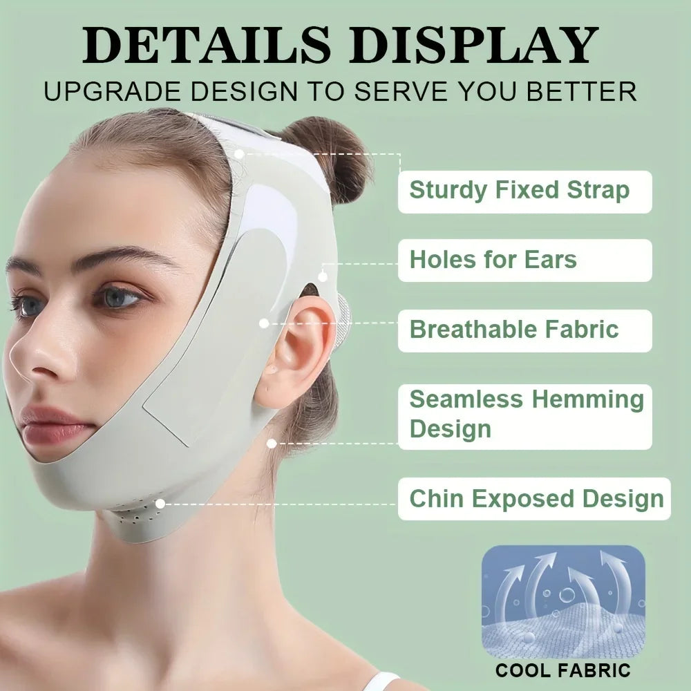 Reusable Face Slimming Bandage V Line Face Shaper Women
