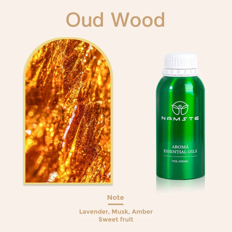 two pieces 500ML wooden type essential oils home Fragrance diffuser Room fragrance Air freshener Second fluid perfume device