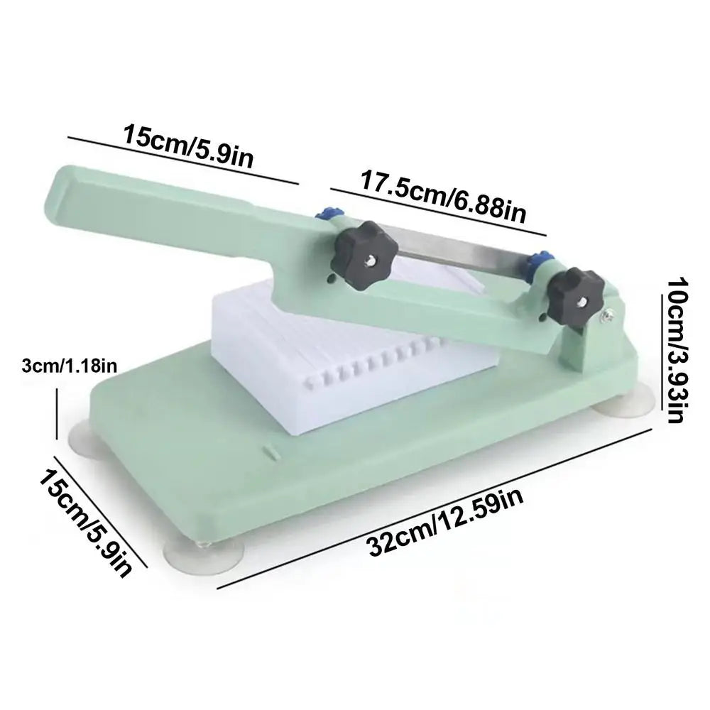 Manual Meat Slicer Food-grade Stainless Steel Thin Meat Slicer Bacon Slicer Removable Meat Cutter Multifunctional SlicingMachine