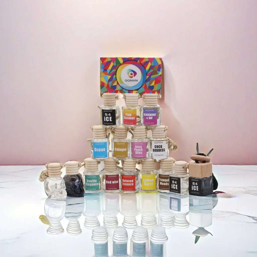 4 Pack Pick 80+Scents,,Car Air Freshener Diffuser For Essential Oils Scents Fragrance Aromatherapy Automobile Diffuser