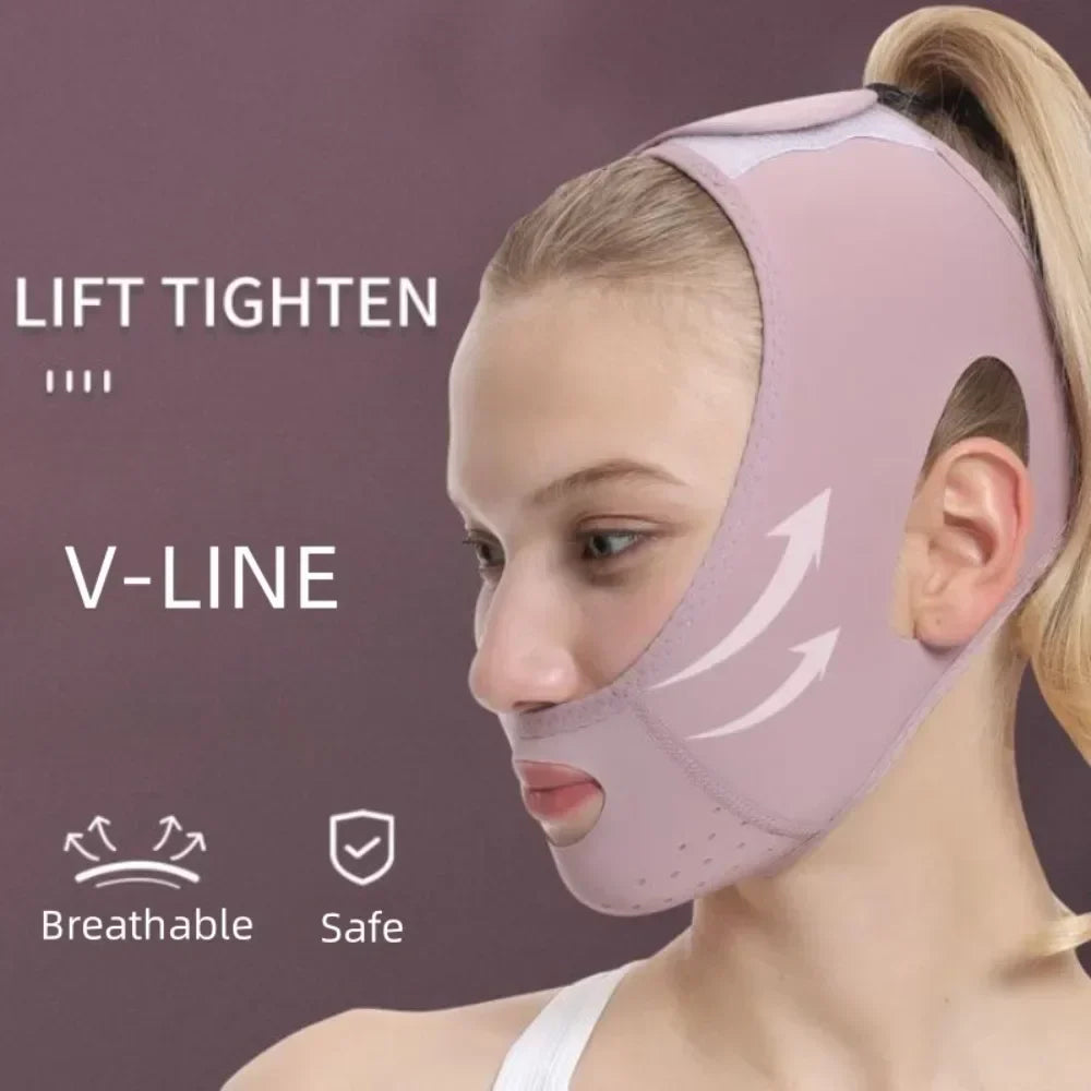 Reusable Face Slimming Bandage V Line Face Shaper Women