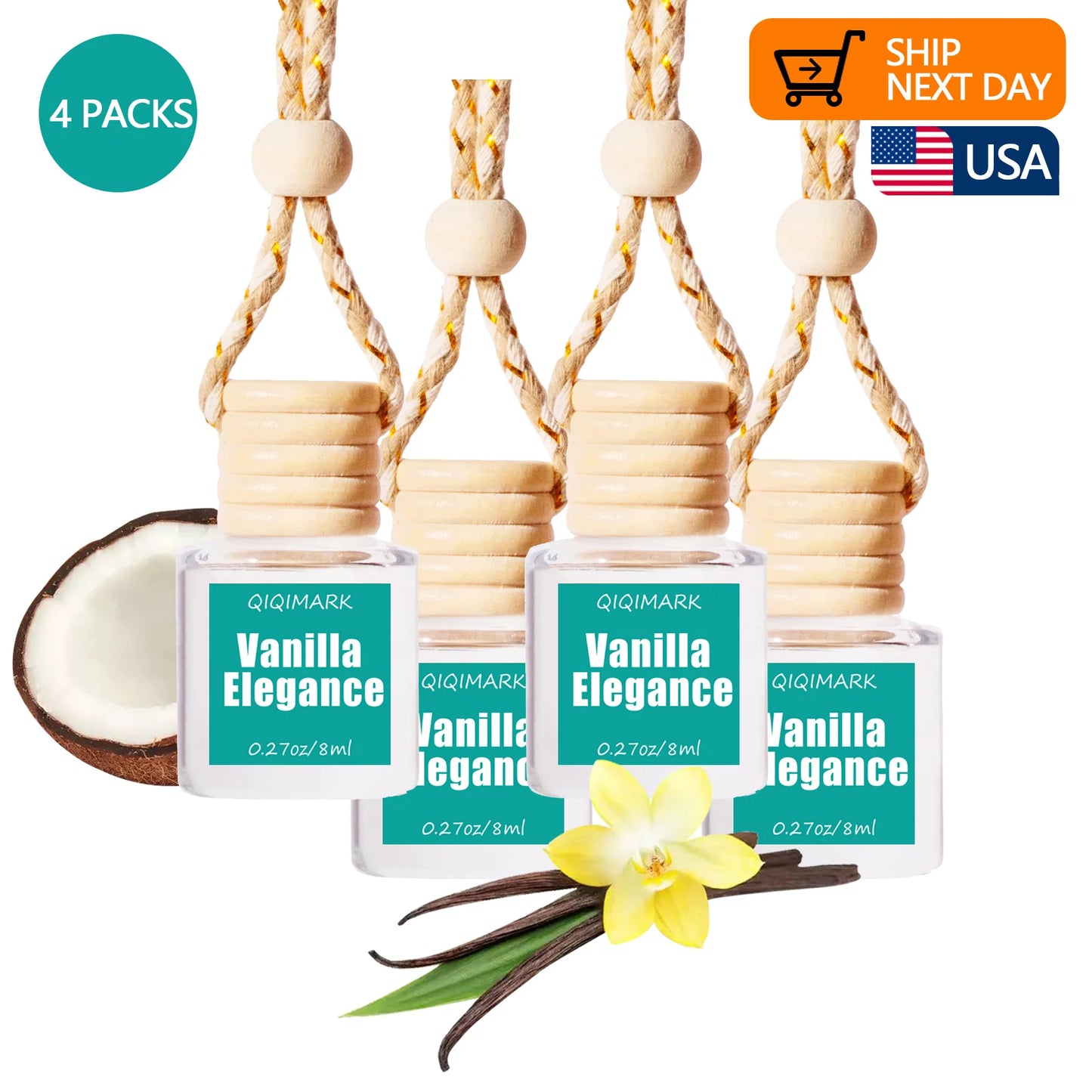 4 Pack Pick 80+Scents,,Car Air Freshener Diffuser For Essential Oils Scents Fragrance Aromatherapy Automobile Diffuser