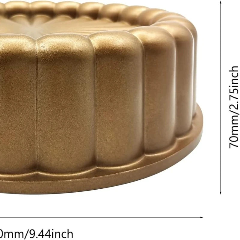 Charlotte Cake Mold Cake Pan Aluminium Kitchen Accessories Decoration Christmas Wedding Valentine’s 3D Charlotte Cake Pan