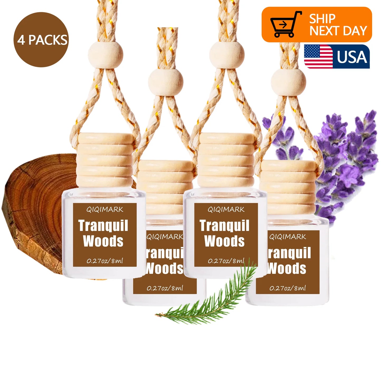 4 Pack Pick 80+Scents,,Car Air Freshener Diffuser For Essential Oils Scents Fragrance Aromatherapy Automobile Diffuser