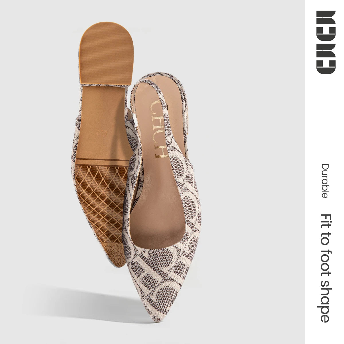 Summer Low Heel Ankle Strap Sandals