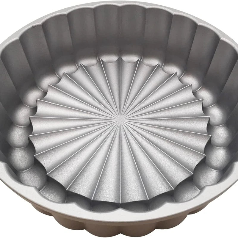 Charlotte Cake Mold Cake Pan Aluminium Kitchen Accessories Decoration Christmas Wedding Valentine’s 3D Charlotte Cake Pan