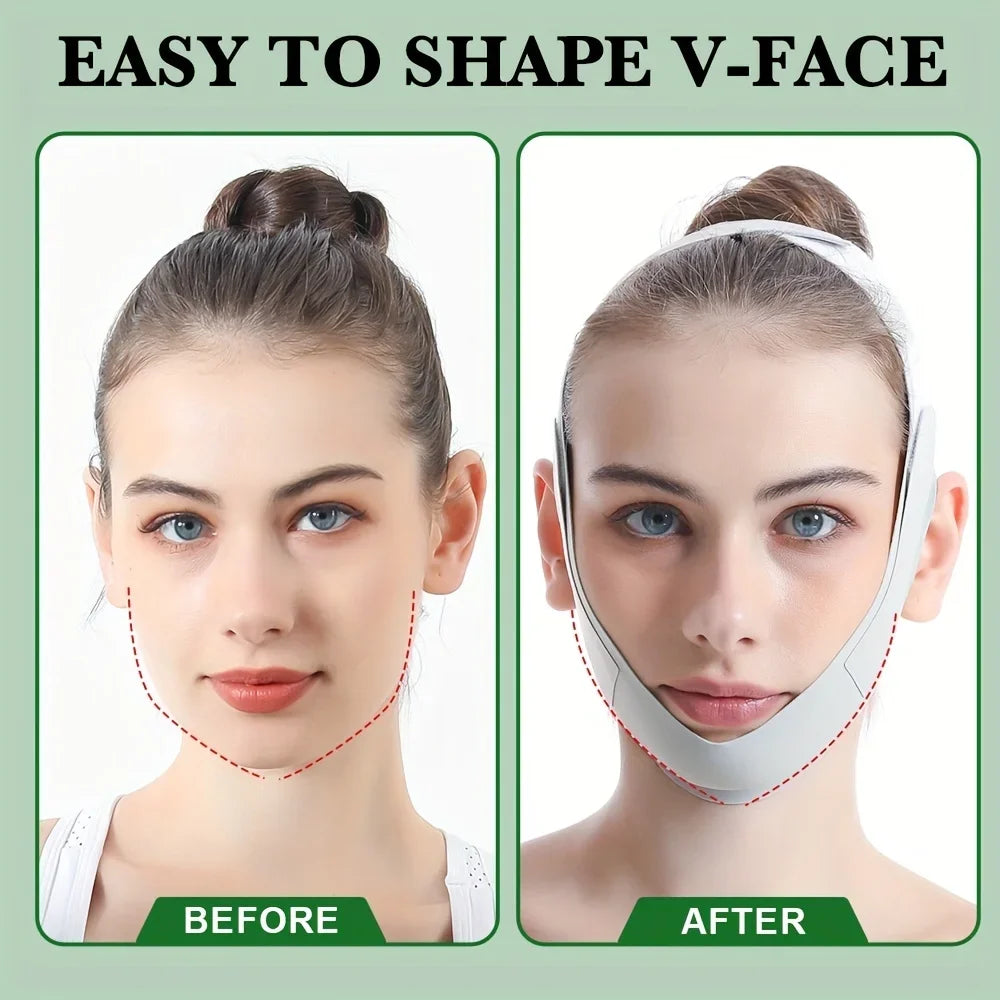 Reusable Face Slimming Bandage V Line Face Shaper Women