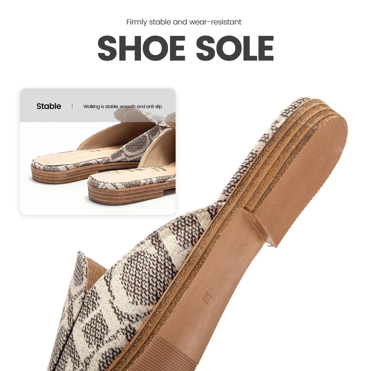 Luxury Summer New 2024 Slippers Women's Low Heel Shoes