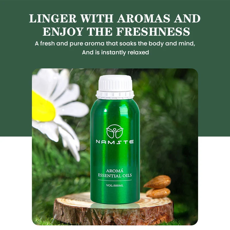 two pieces 500ML wooden type essential oils home Fragrance diffuser Room fragrance Air freshener Second fluid perfume device