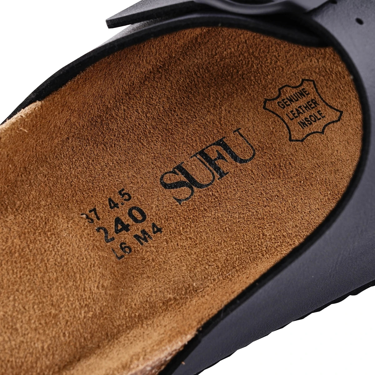 SUFU New Leather Birkenstocks Cork Flip-flops for womens