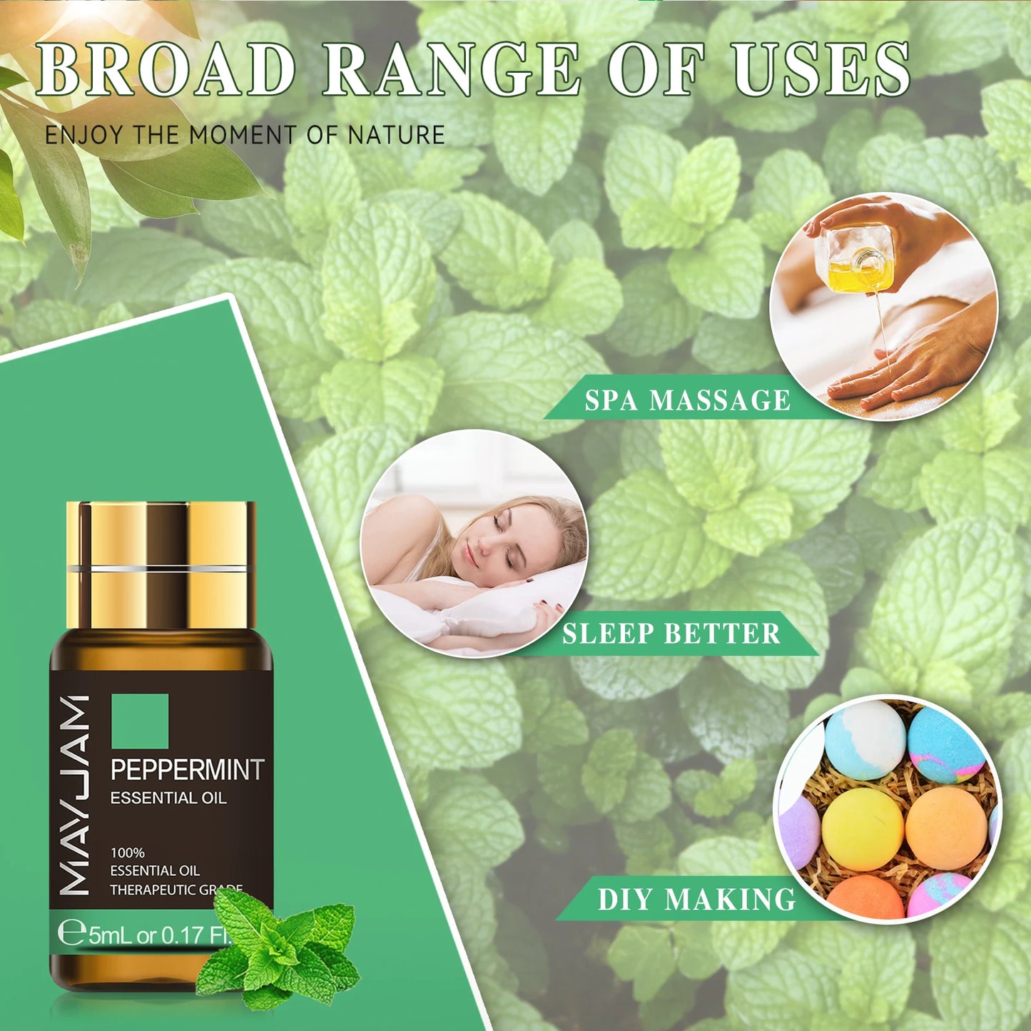 MAYJAM 35pcs/set Essential Oils For Humidifier Diffuser Burner Scented Candle Soaps Air Freshener