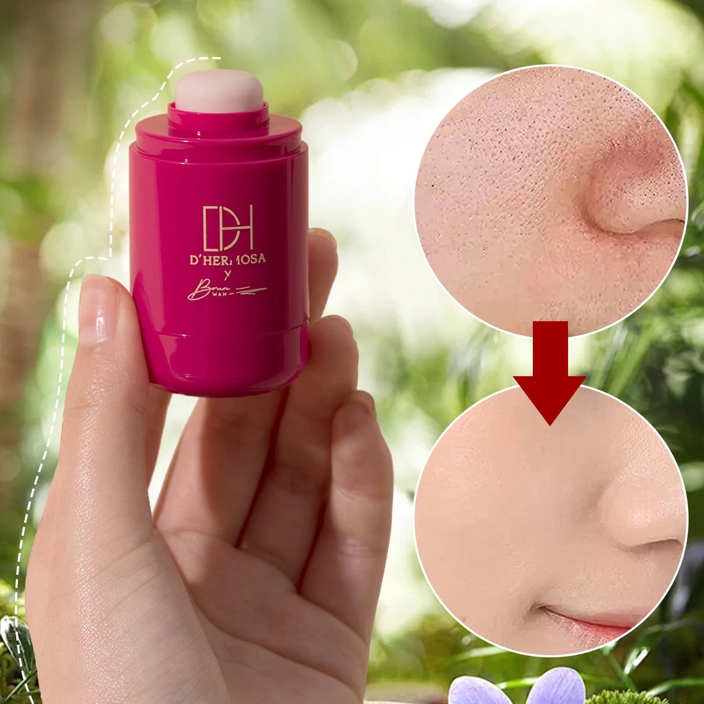 2pcs Pore Minimizer Primer Gel Makeup Base Primer For Flawless Vegan Cruelty-Free Smooth Brighten Skin Long Lasting Makeup