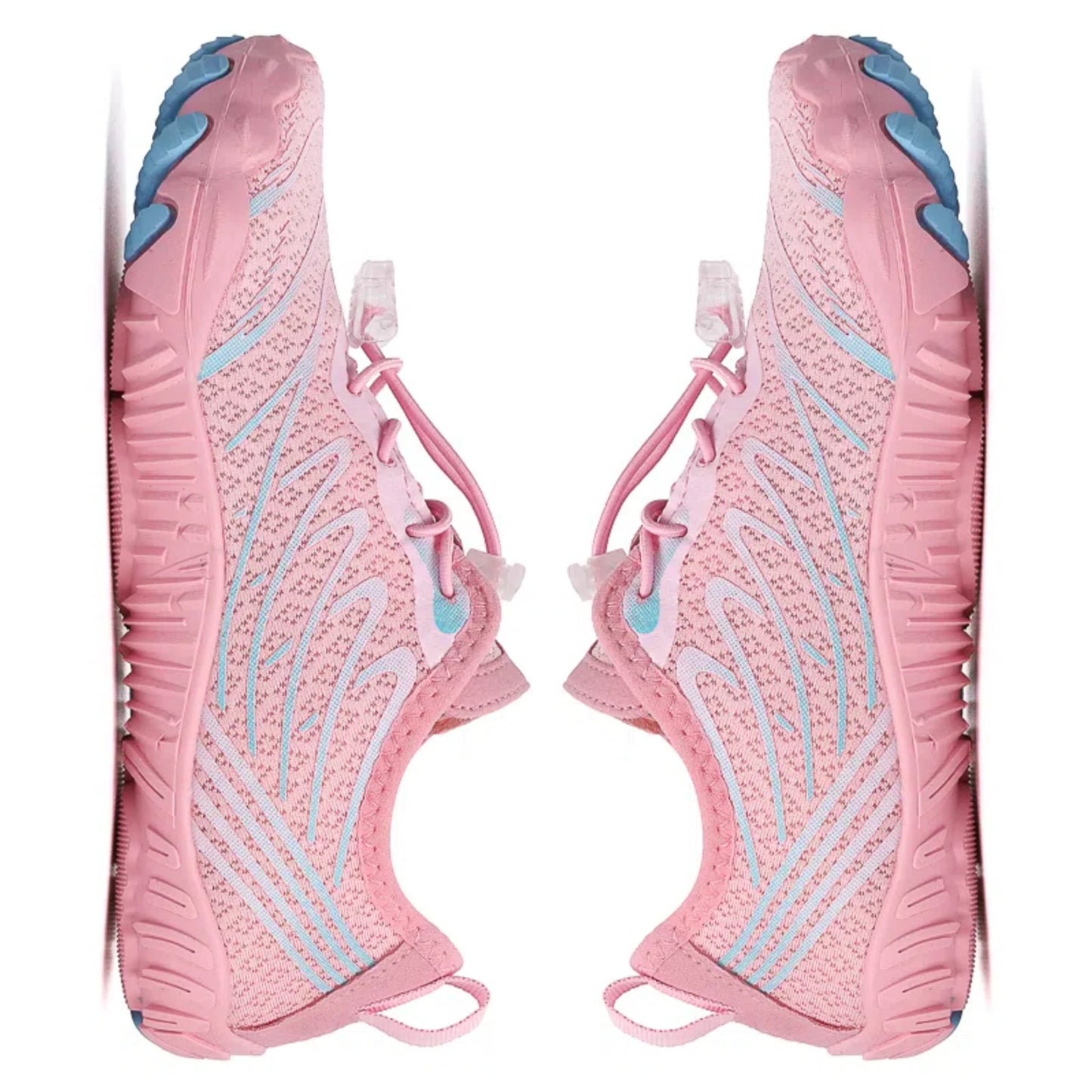 Summer Striped Mesh Water Shoes for Women - Quick-Drying