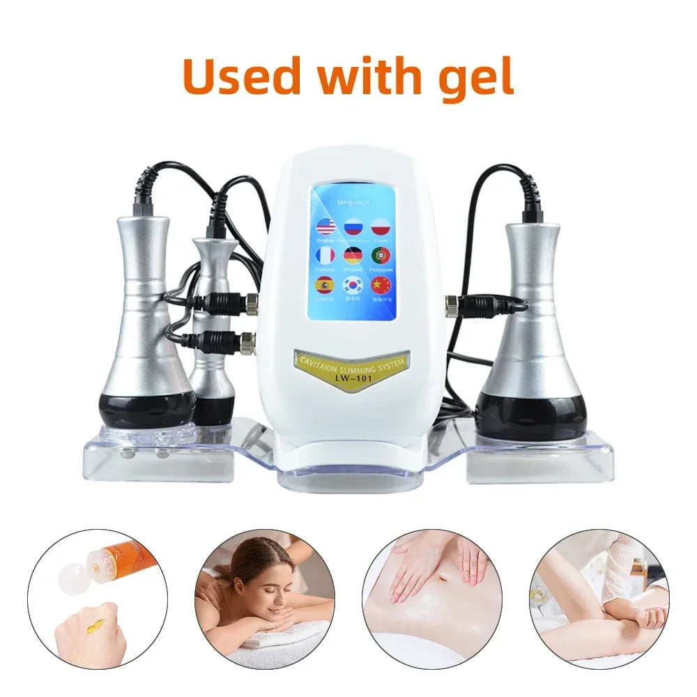 Miss Queeny 3-in-1 Vacuum 40K Slimming Cavitation Machine